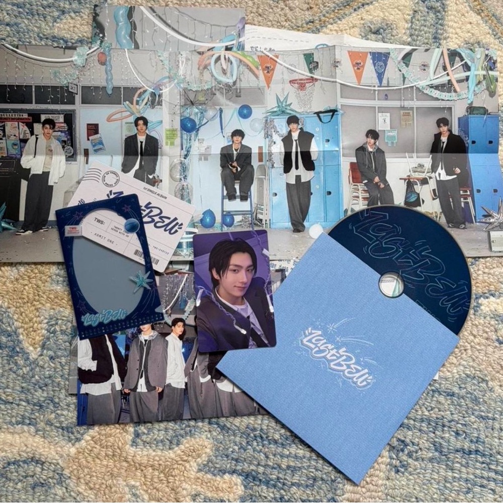 TWS Last Bell K-pop album unsealed